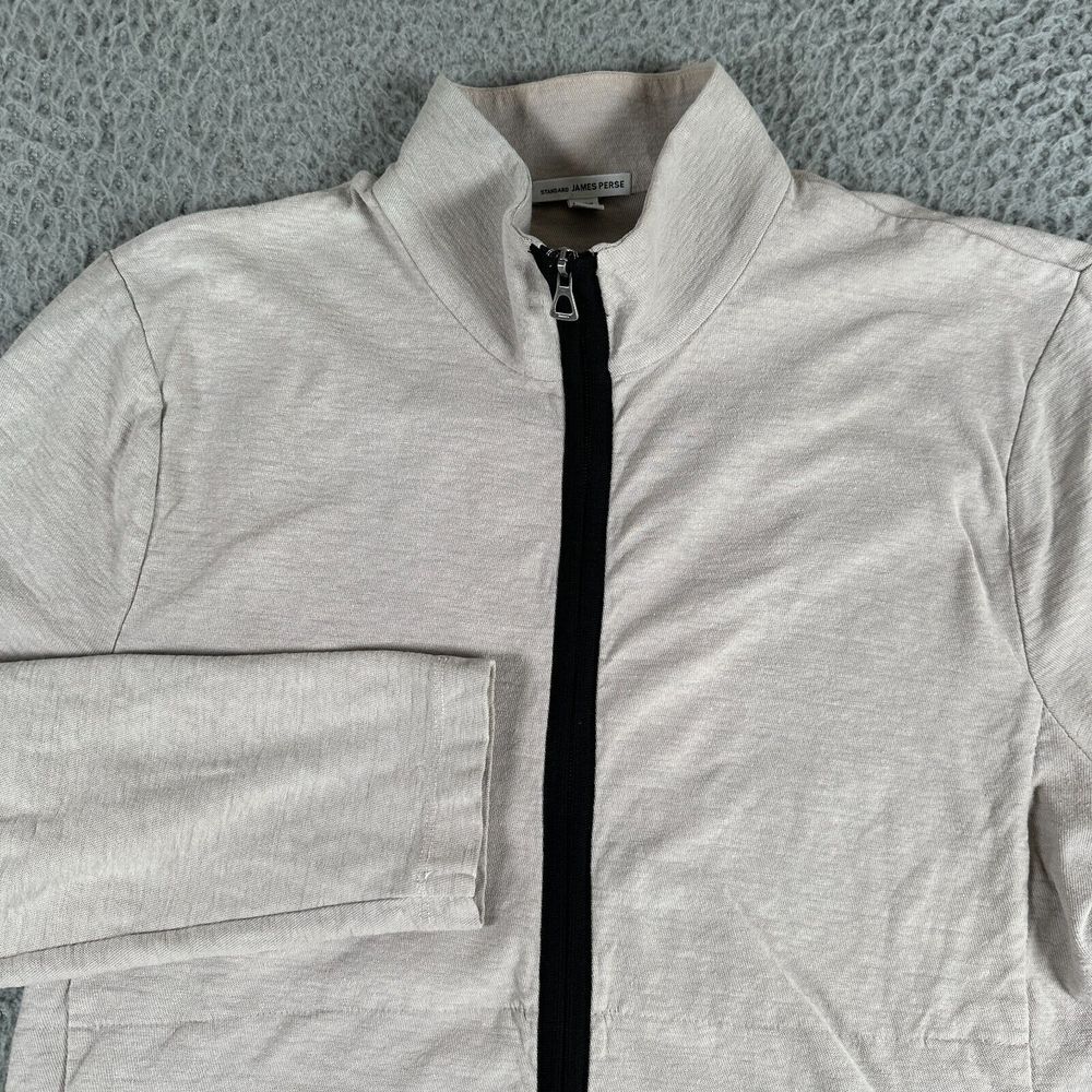 James Perse Gray Sweatshirt with Zipper